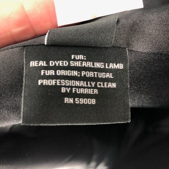 Sofia Cashmere Women Long Full Length Coat 6 Black Fur Collar Wool Cashmere NWOT - Picture 12 of 13